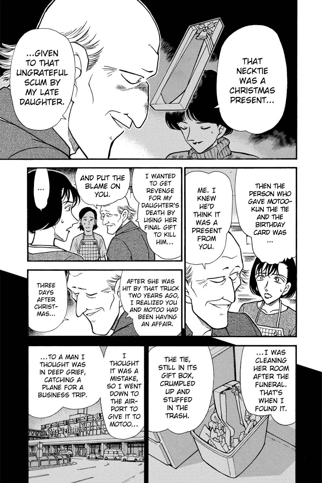 Detective Conan Chapter 307 page 16 - Chapter 307: The Hidden Word