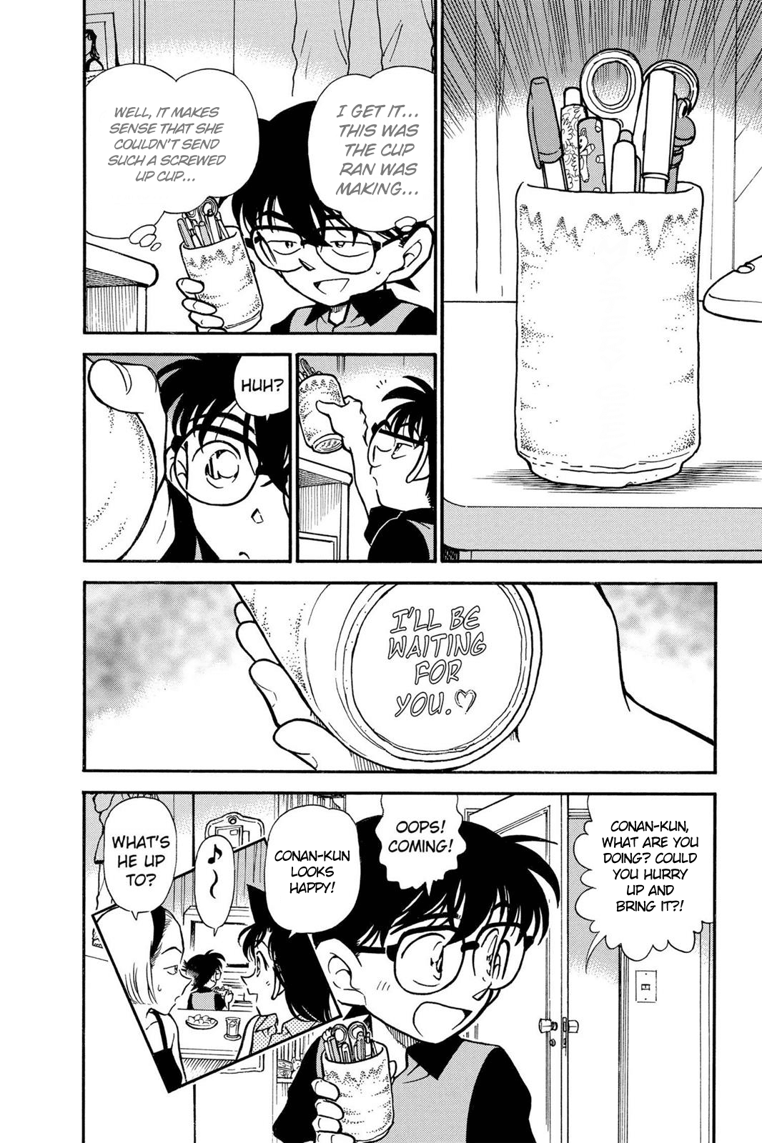 Detective Conan Chapter 307 page 19 - Chapter 307: The Hidden Word