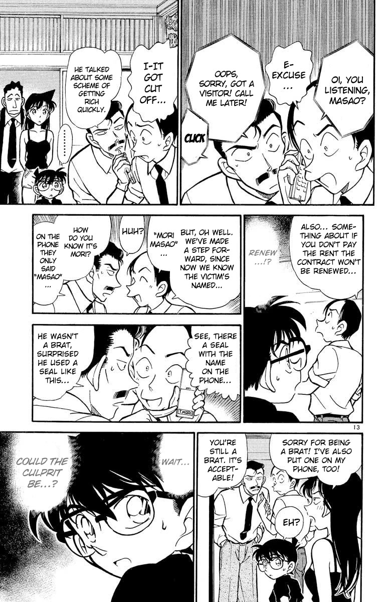 Detective Conan Chapter 309 page 14 - Chapter 309: The Truth of the Imposter