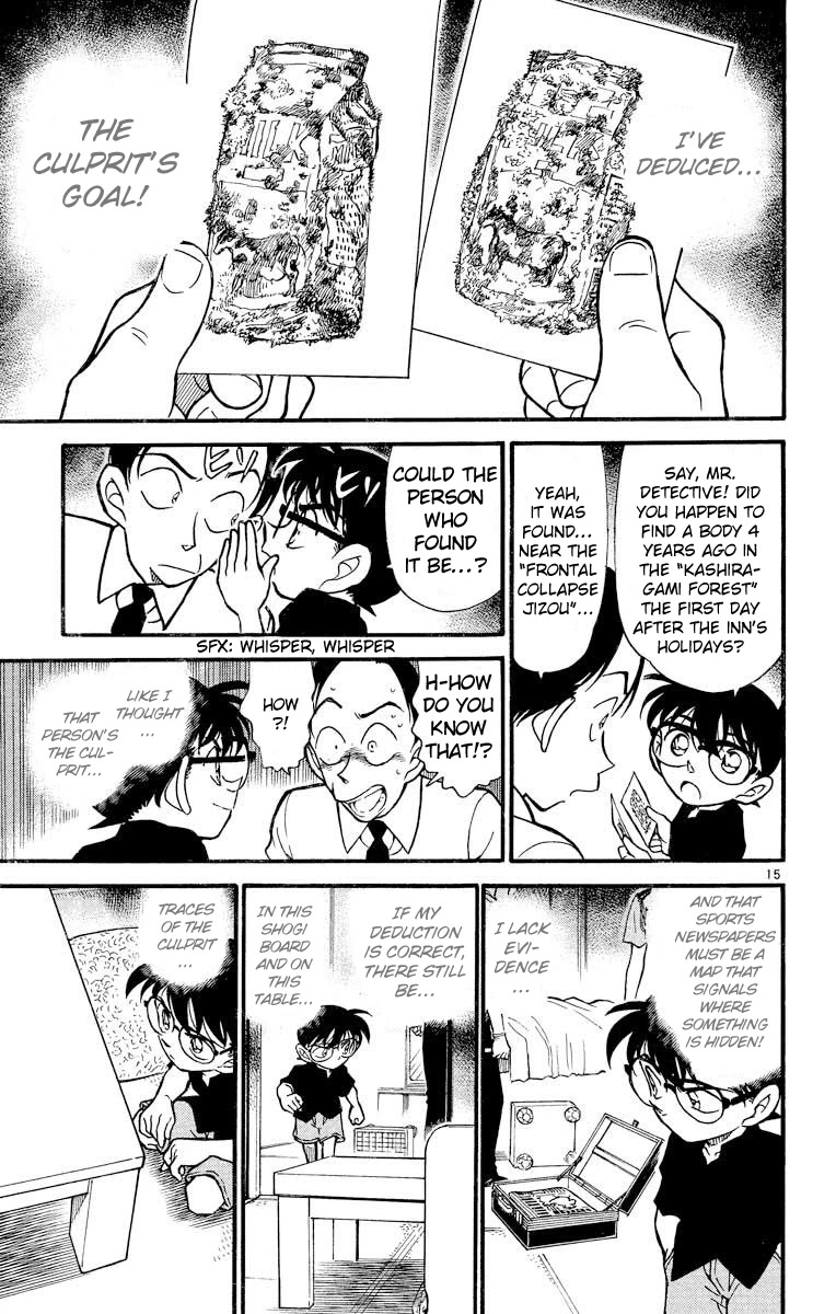 Detective Conan Chapter 309 page 16 - Chapter 309: The Truth of the Imposter