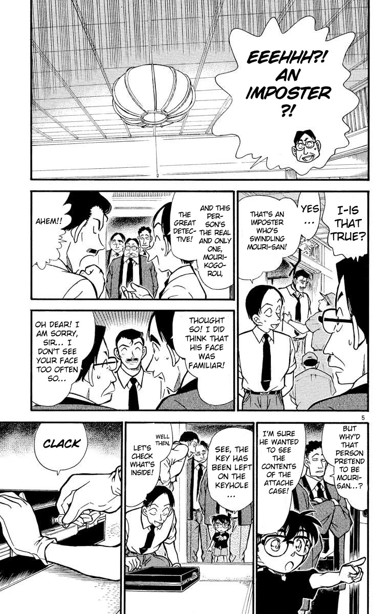 Detective Conan Chapter 309 page 6 - Chapter 309: The Truth of the Imposter