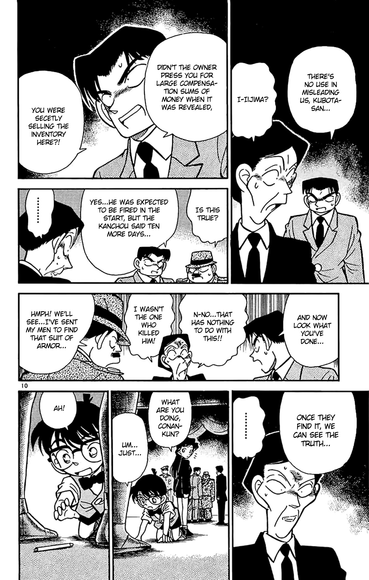 Detective Conan Chapter 31 page 11 - Chapter 31: Dying Message