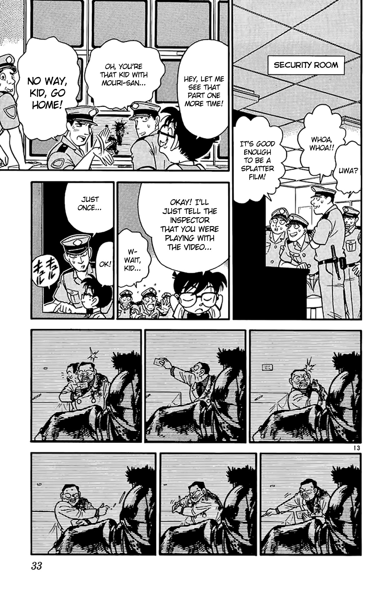 Detective Conan Chapter 31 page 14 - Chapter 31: Dying Message