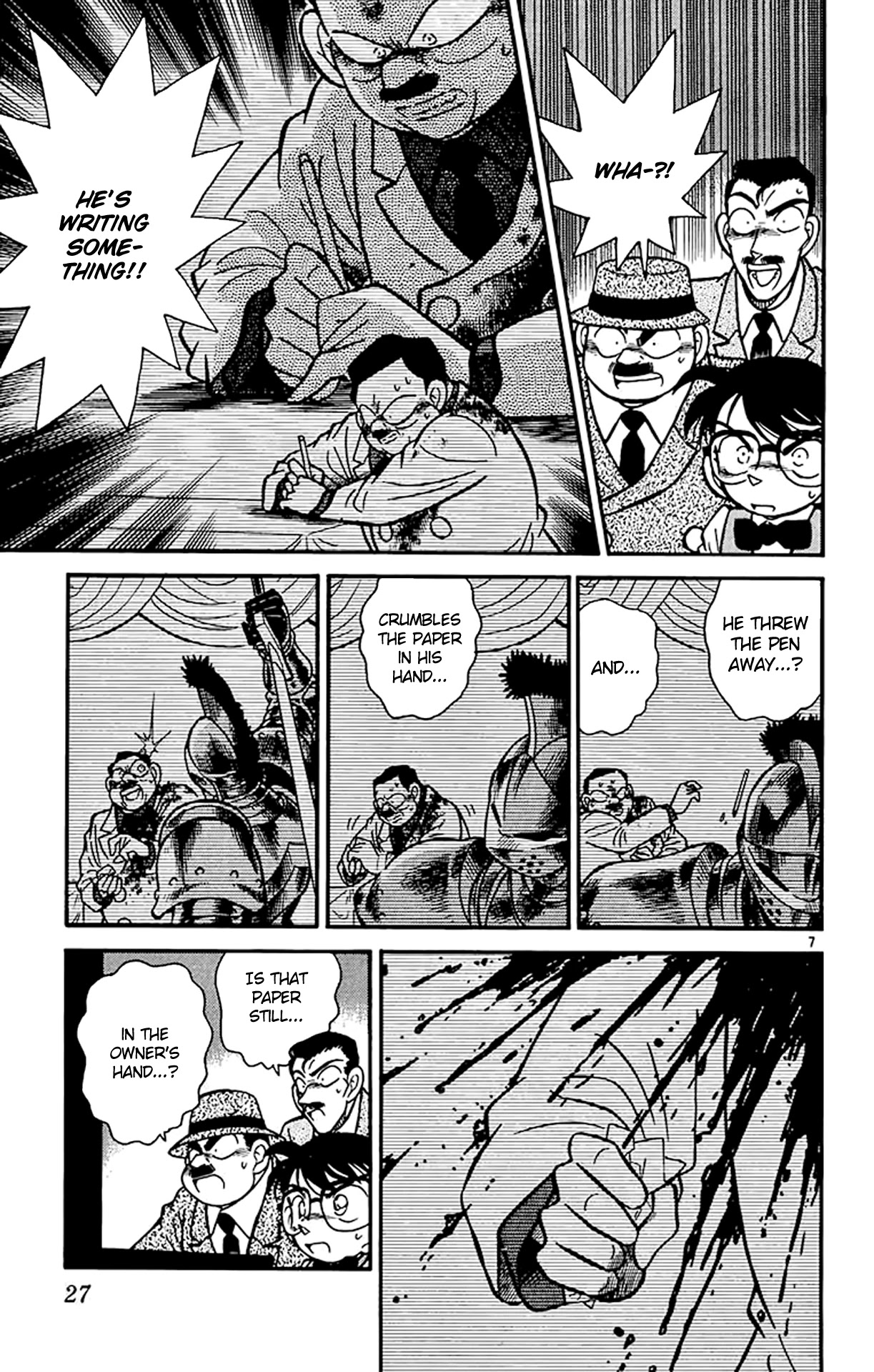 Detective Conan Chapter 31 page 8 - Chapter 31: Dying Message