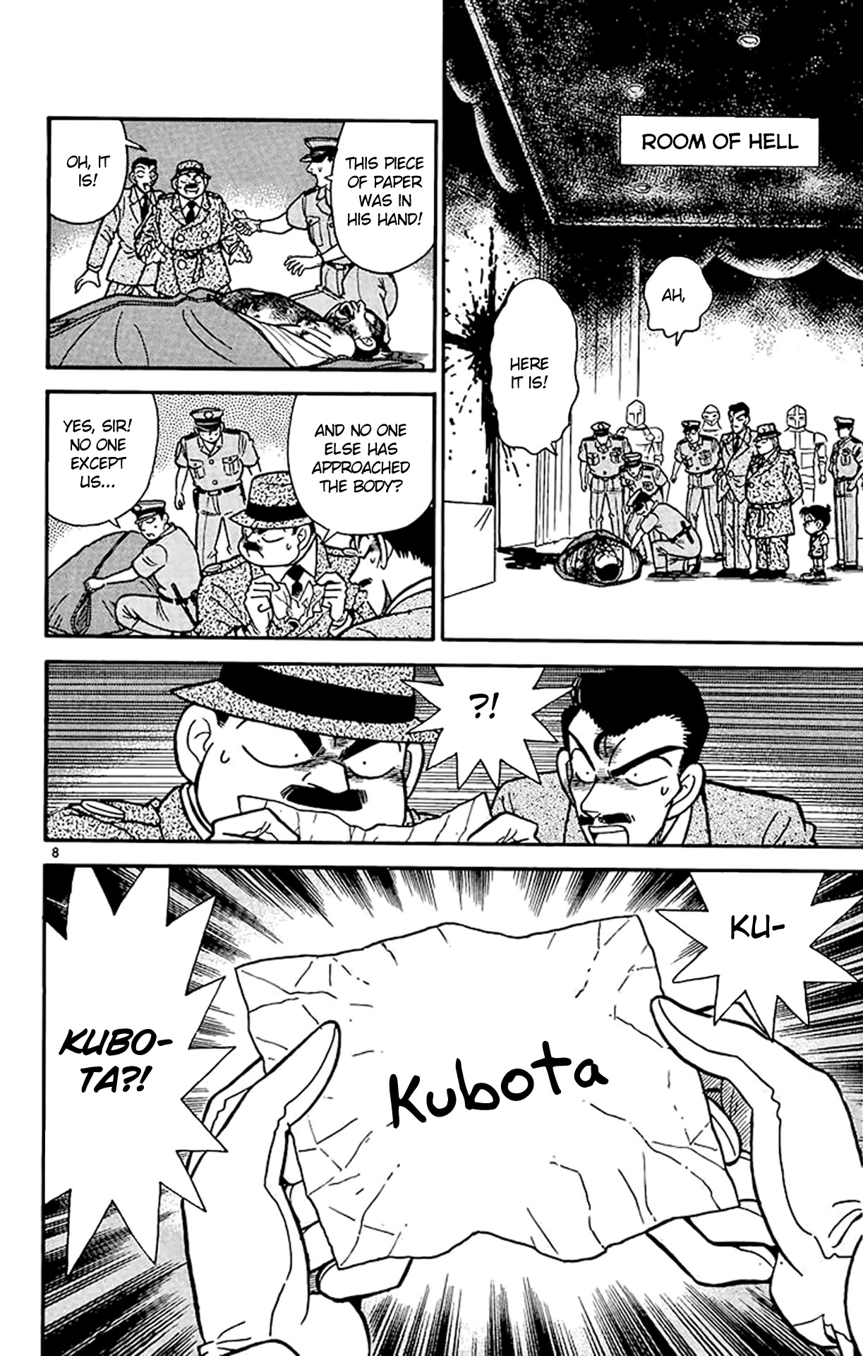 Detective Conan Chapter 31 page 9 - Chapter 31: Dying Message