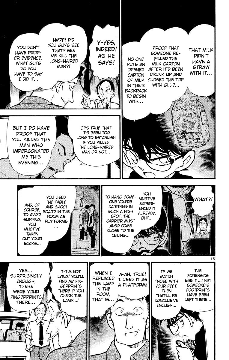 Detective Conan Chapter 310 page 16 - Chapter 310: A Fake Time