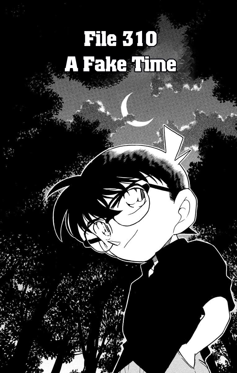 Detective Conan Chapter 310 page 2 - Chapter 310: A Fake Time