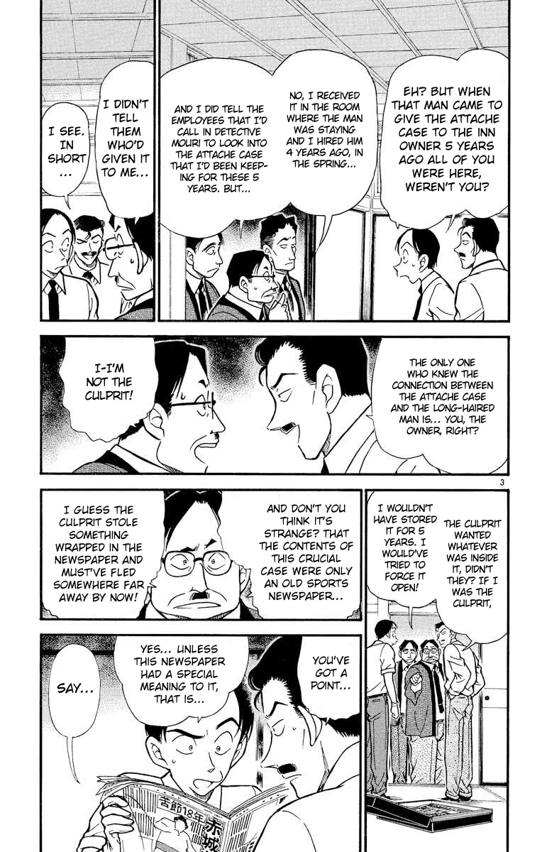 Detective Conan Chapter 310 page 4 - Chapter 310: A Fake Time