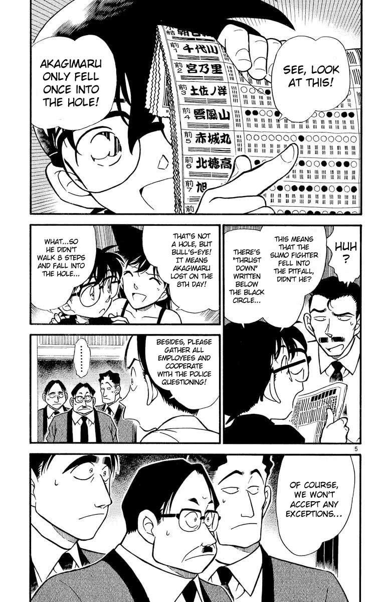 Detective Conan Chapter 310 page 6 - Chapter 310: A Fake Time