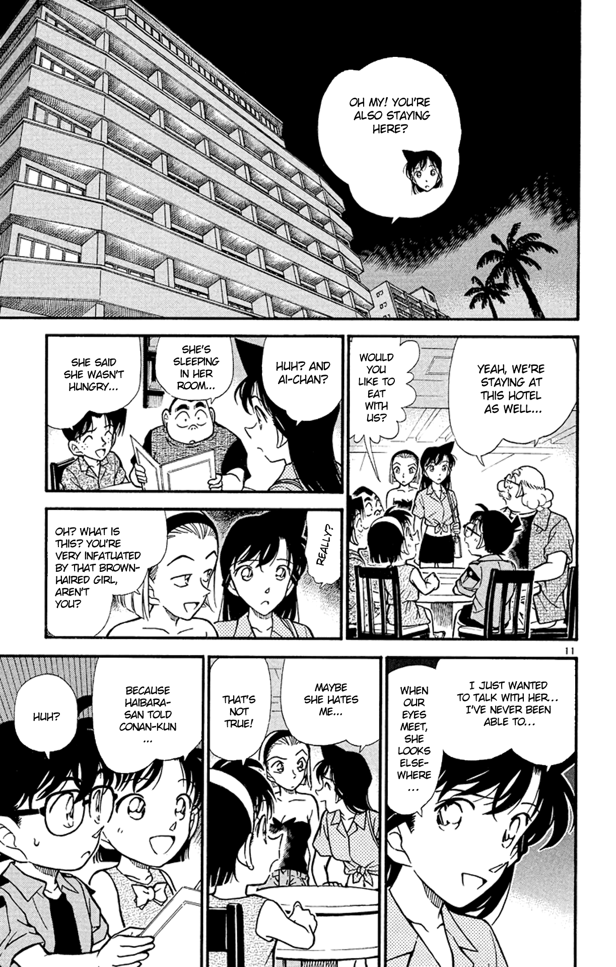 Detective Conan Chapter 311 page 12 - Chapter 311: Warm Ocean