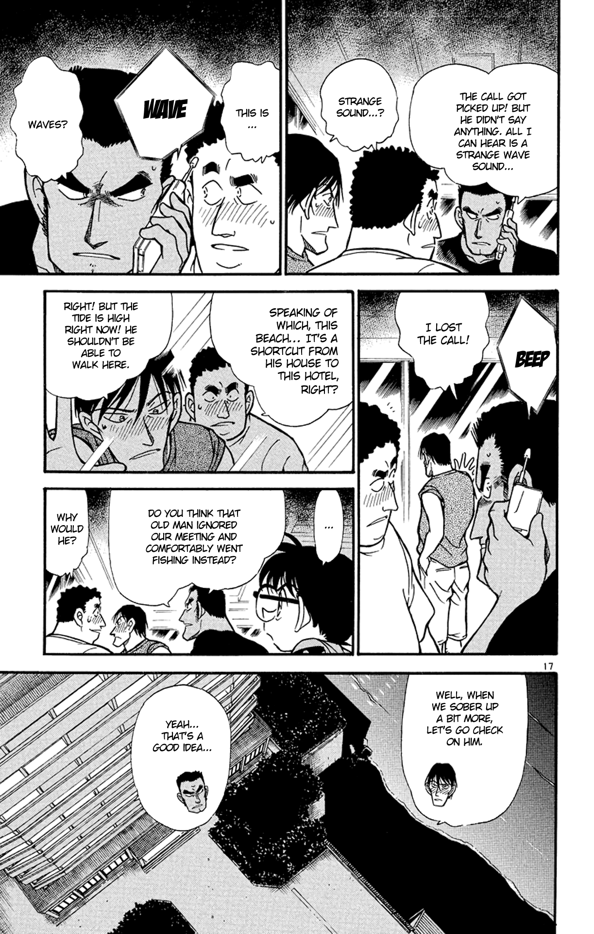 Detective Conan Chapter 311 page 18 - Chapter 311: Warm Ocean