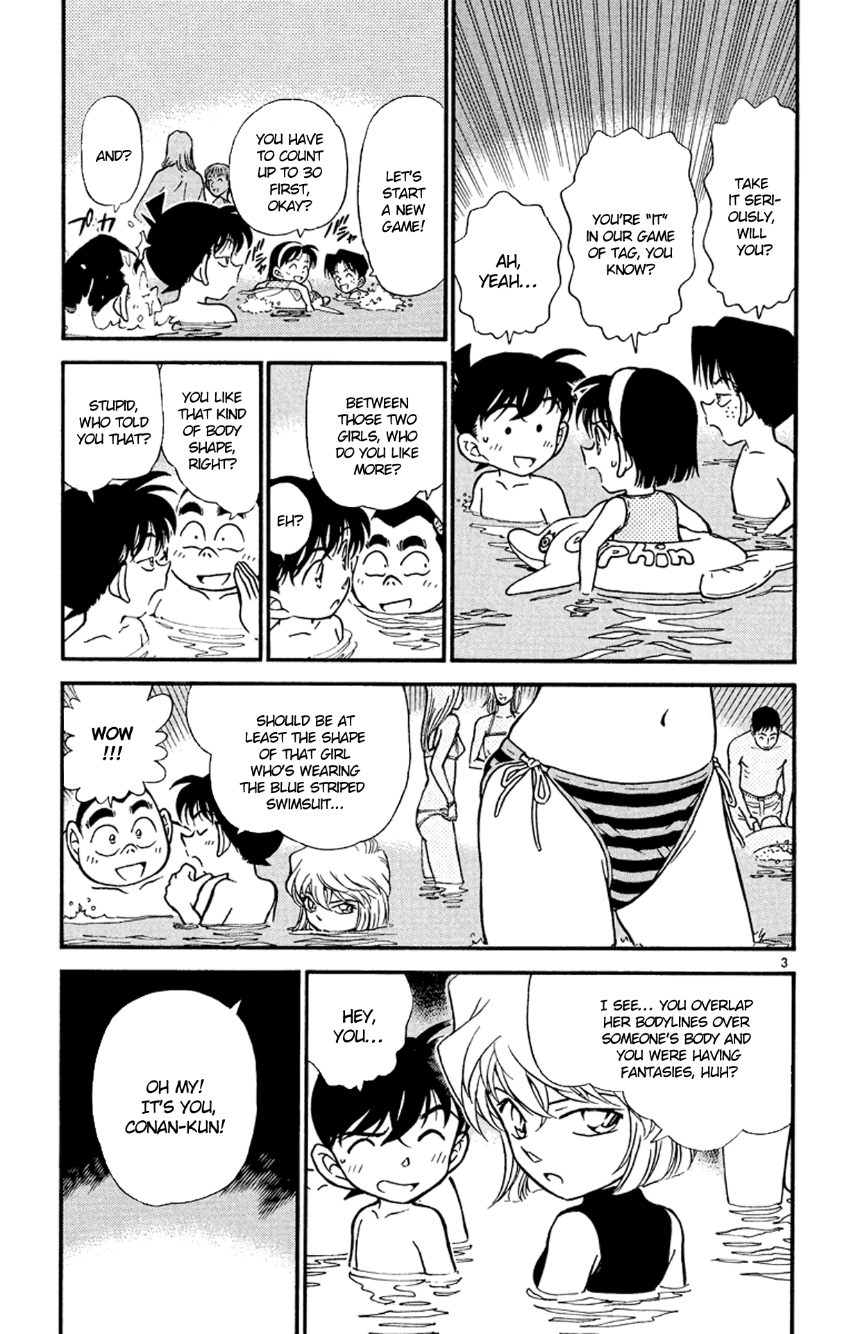 Detective Conan Chapter 311 page 4 - Chapter 311: Warm Ocean