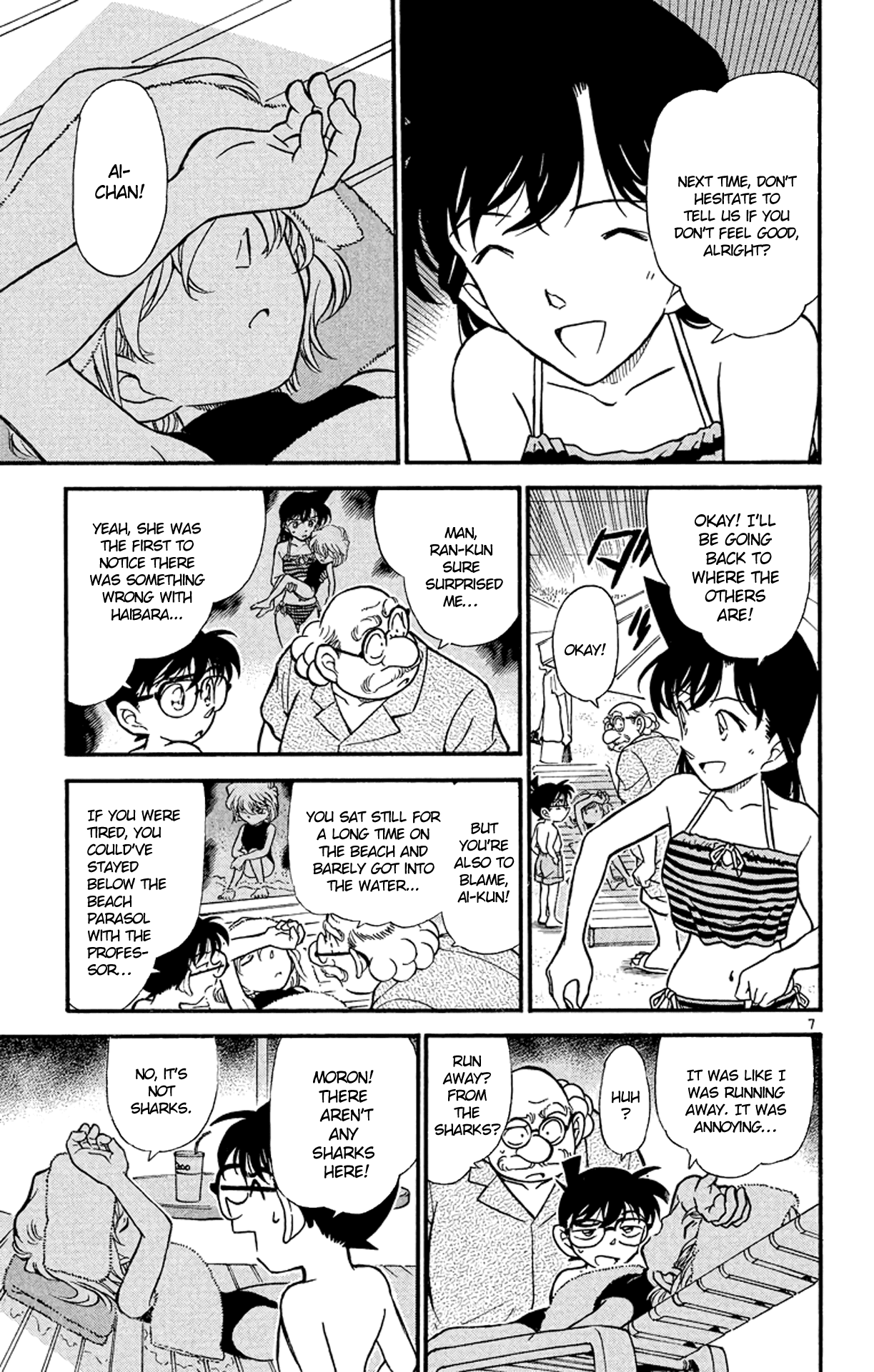Detective Conan Chapter 311 page 8 - Chapter 311: Warm Ocean