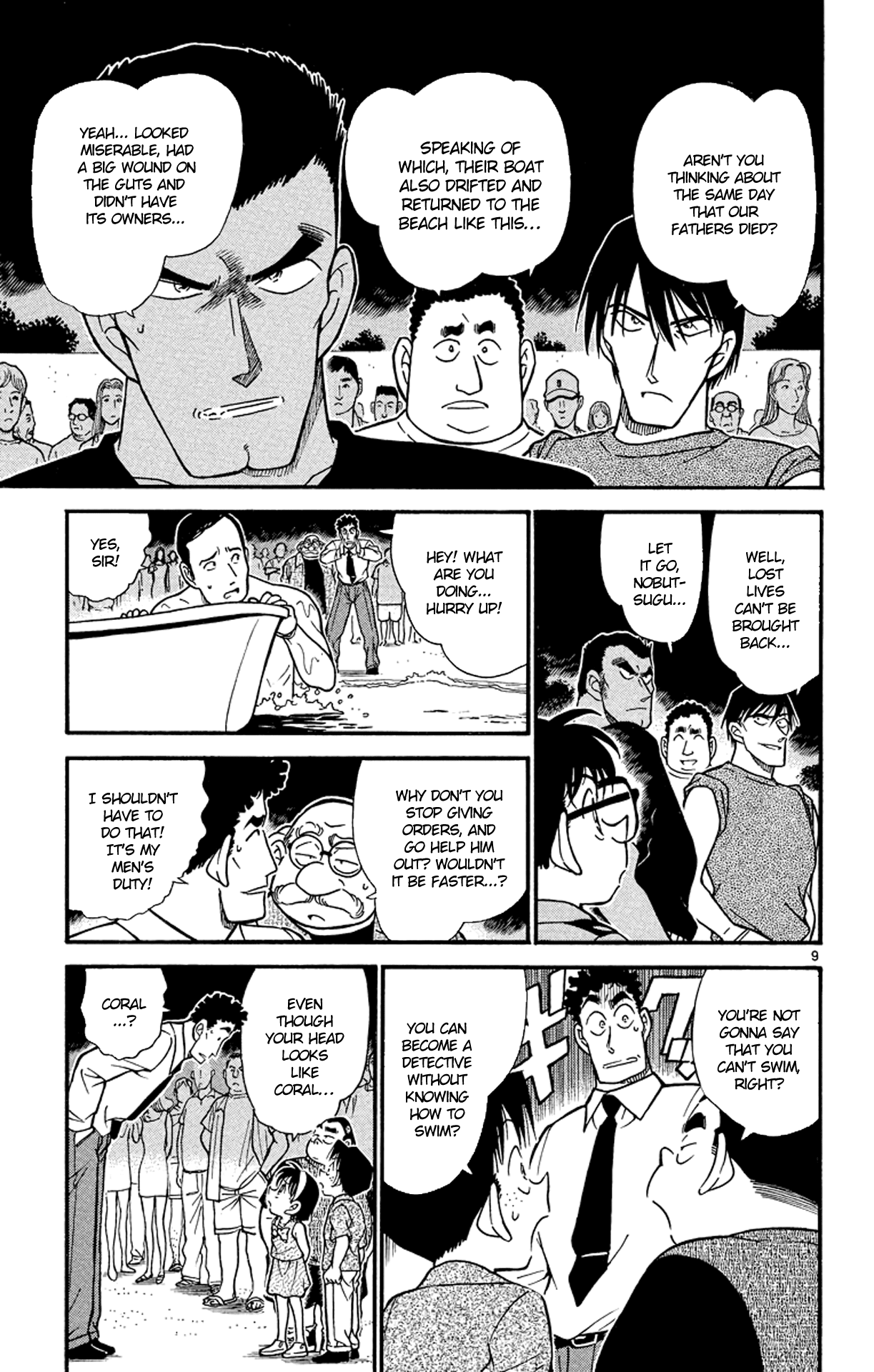 Detective Conan Chapter 312 page 10 - Chapter 312: Who Got Caught in the Net