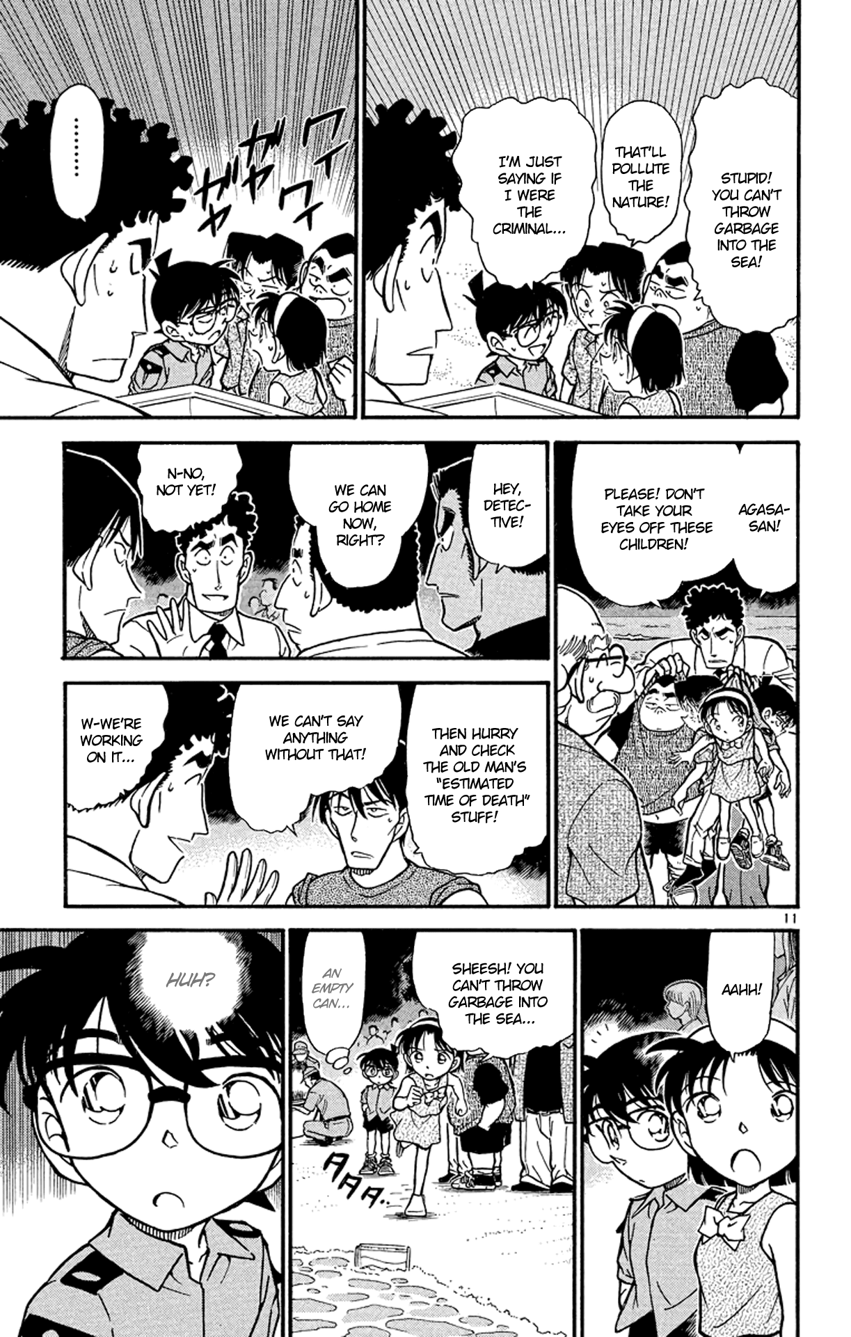 Detective Conan Chapter 312 page 12 - Chapter 312: Who Got Caught in the Net