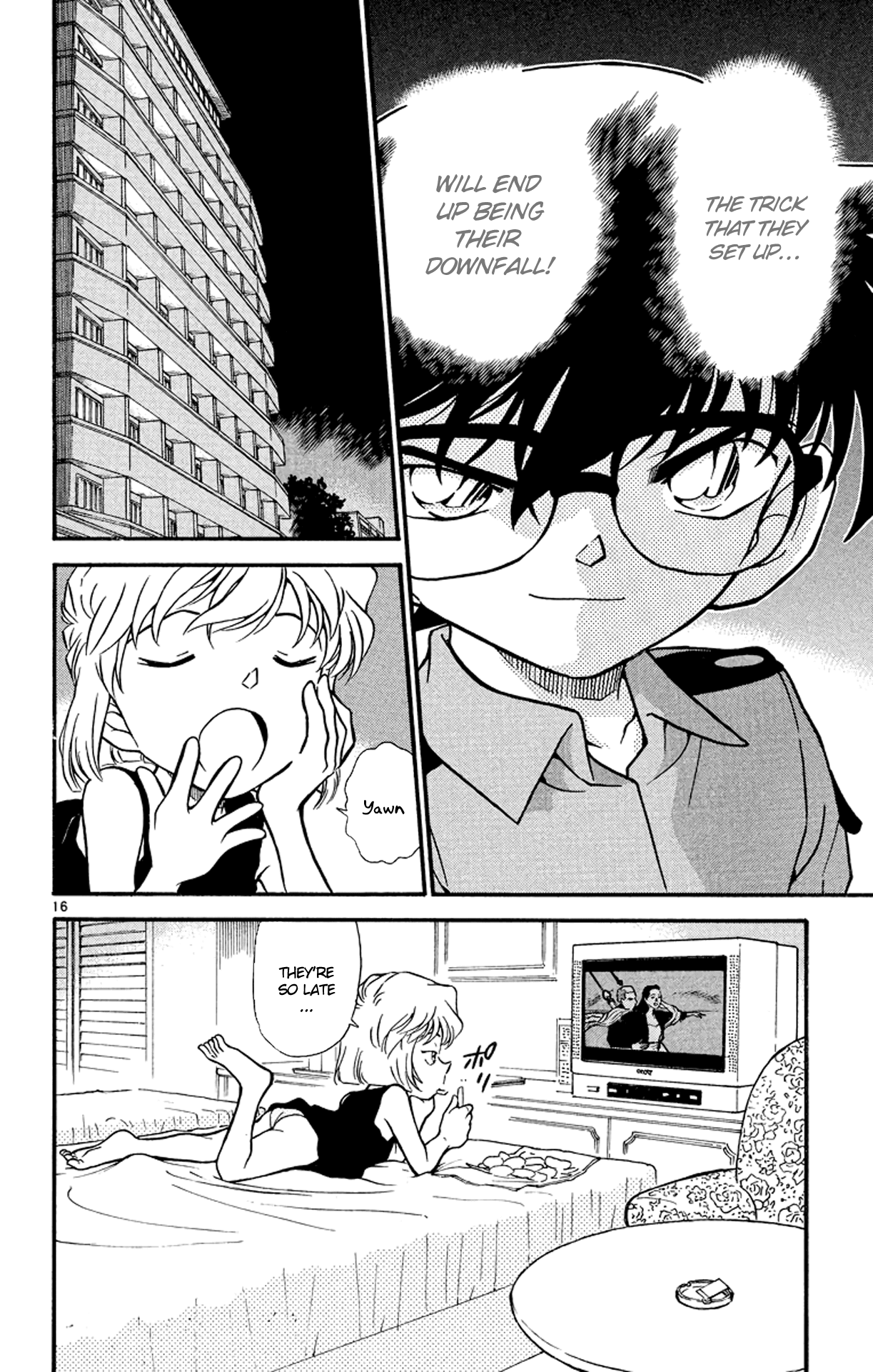 Detective Conan Chapter 312 page 17 - Chapter 312: Who Got Caught in the Net