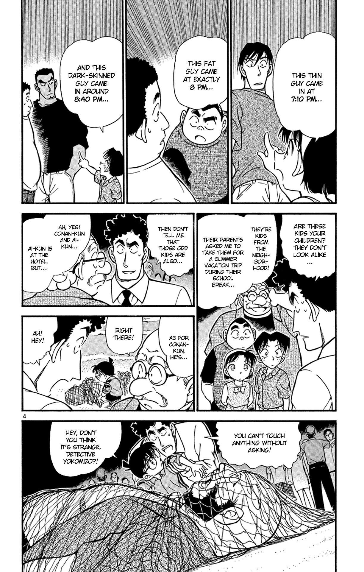 Detective Conan Chapter 312 page 5 - Chapter 312: Who Got Caught in the Net