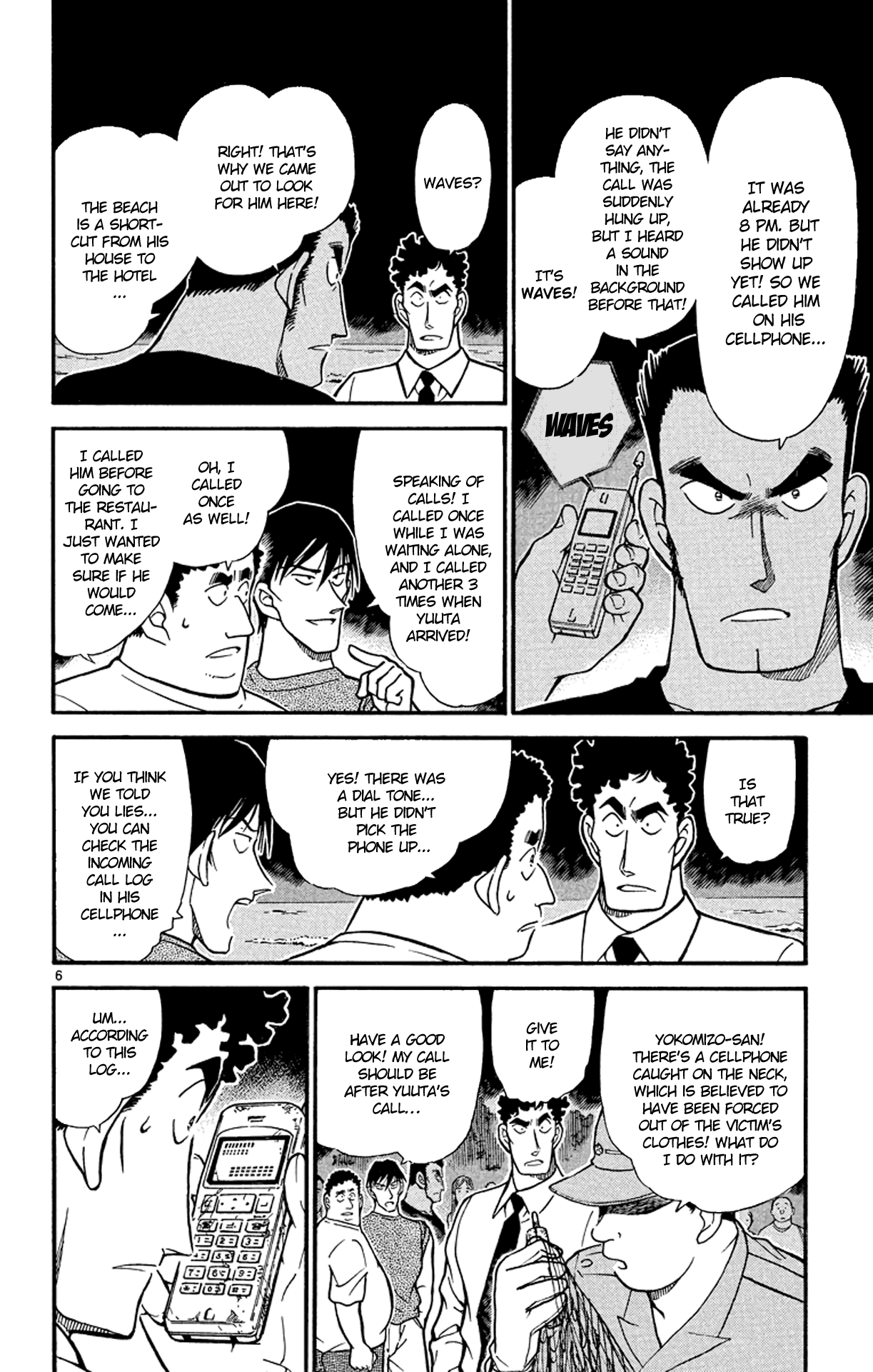 Detective Conan Chapter 312 page 7 - Chapter 312: Who Got Caught in the Net