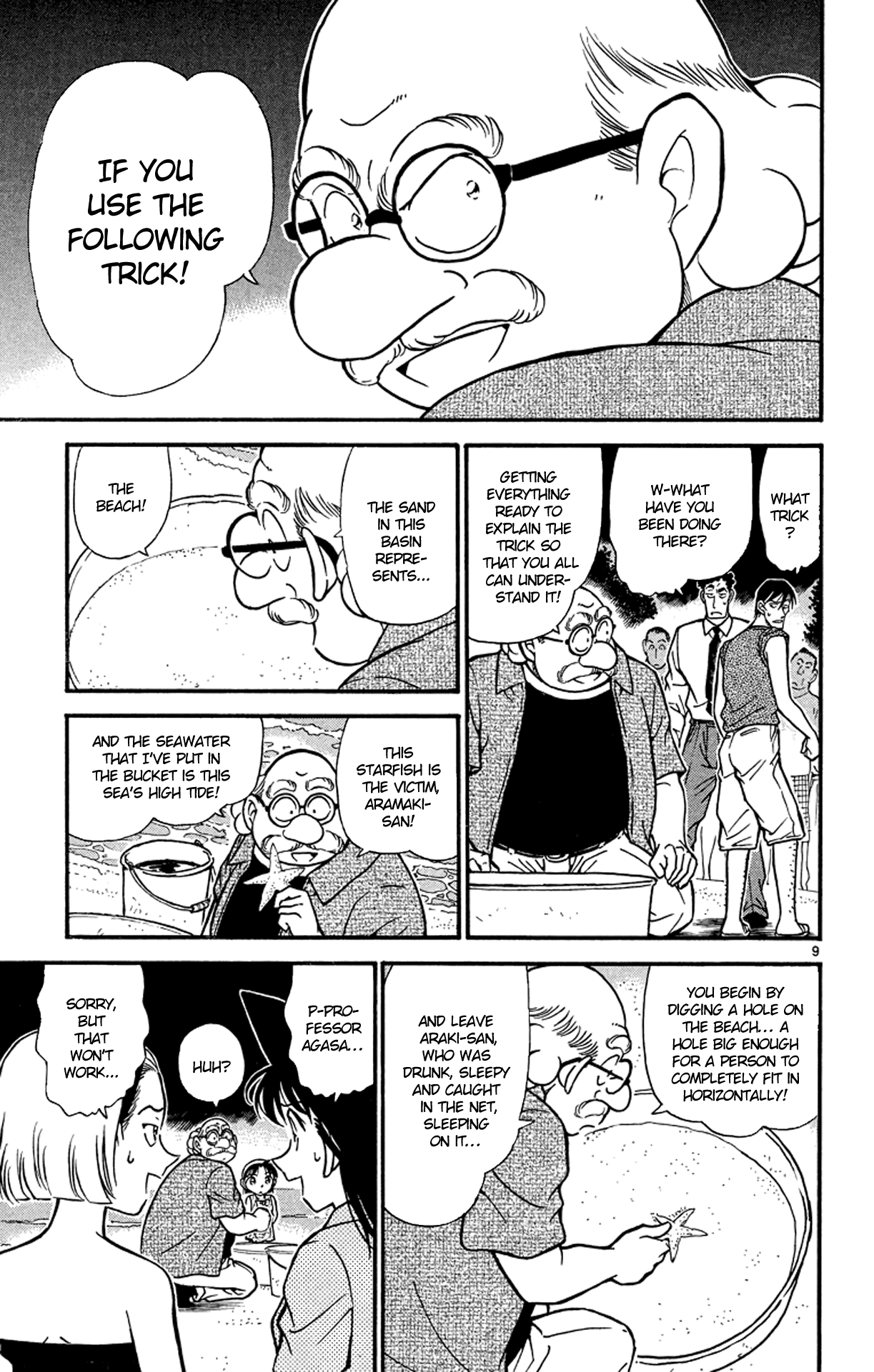 Detective Conan Chapter 313 page 10 - Chapter 313: A Brave Decision
