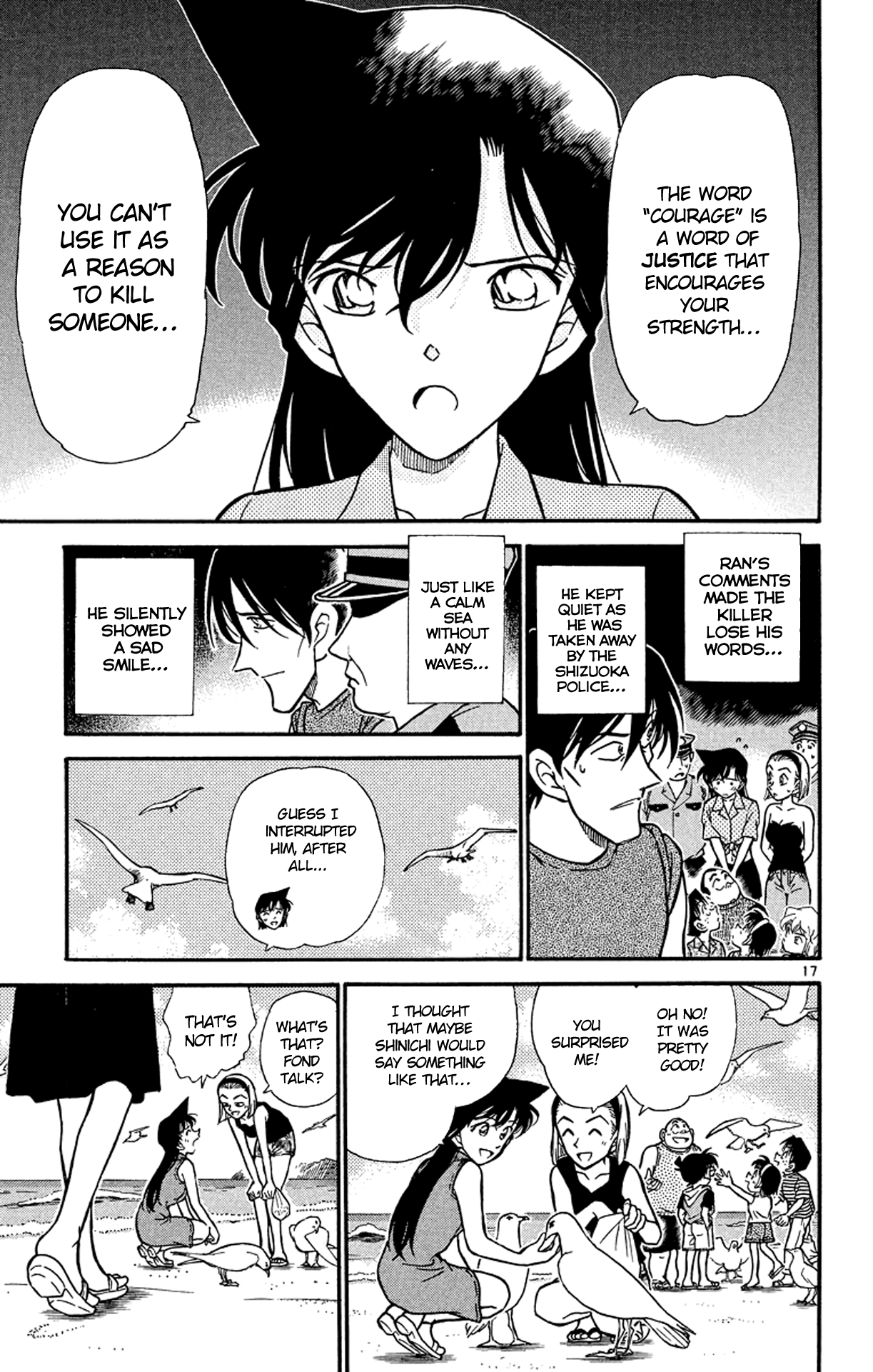 Detective Conan Chapter 313 page 18 - Chapter 313: A Brave Decision