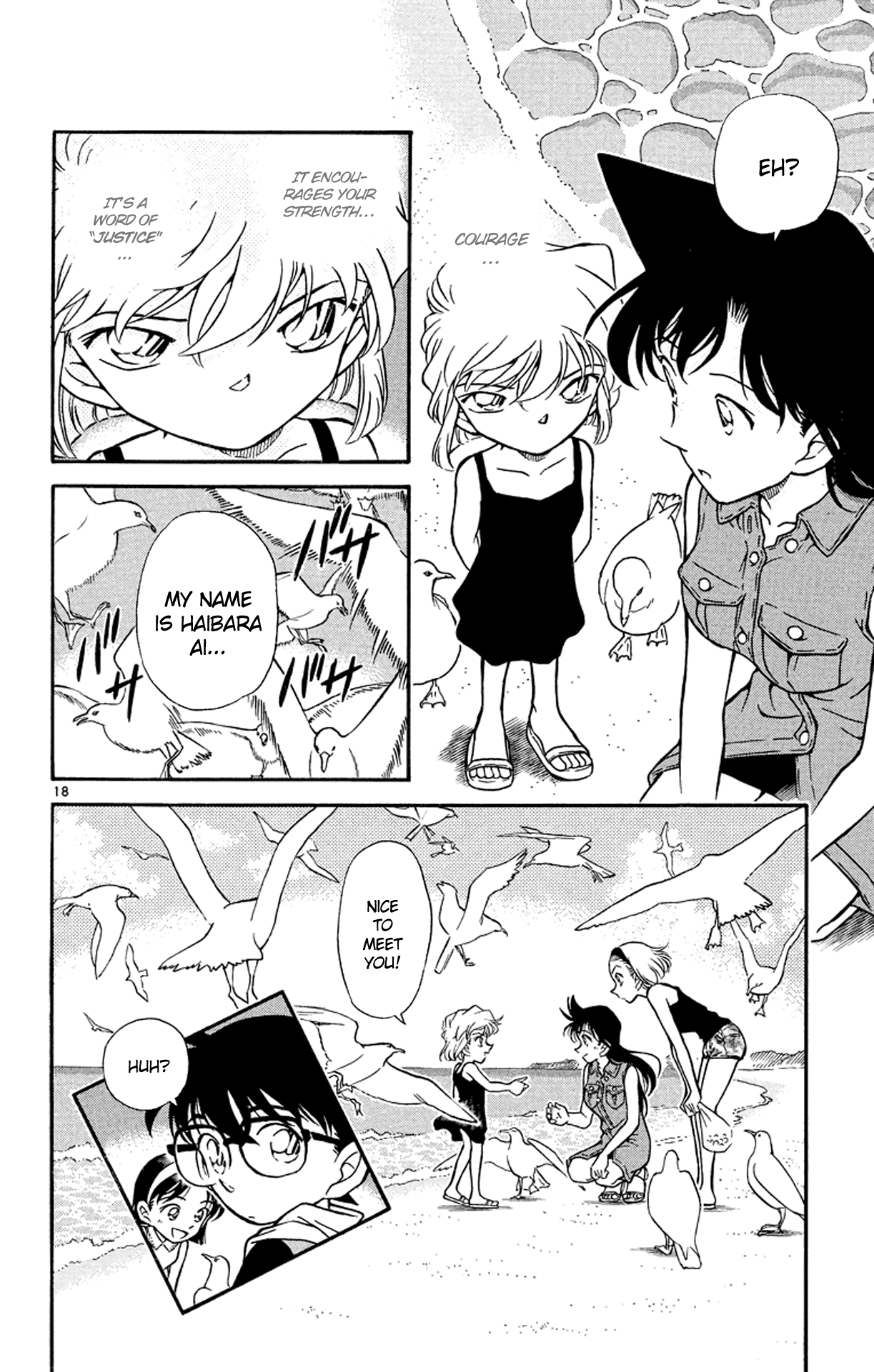 Detective Conan Chapter 313 page 19 - Chapter 313: A Brave Decision