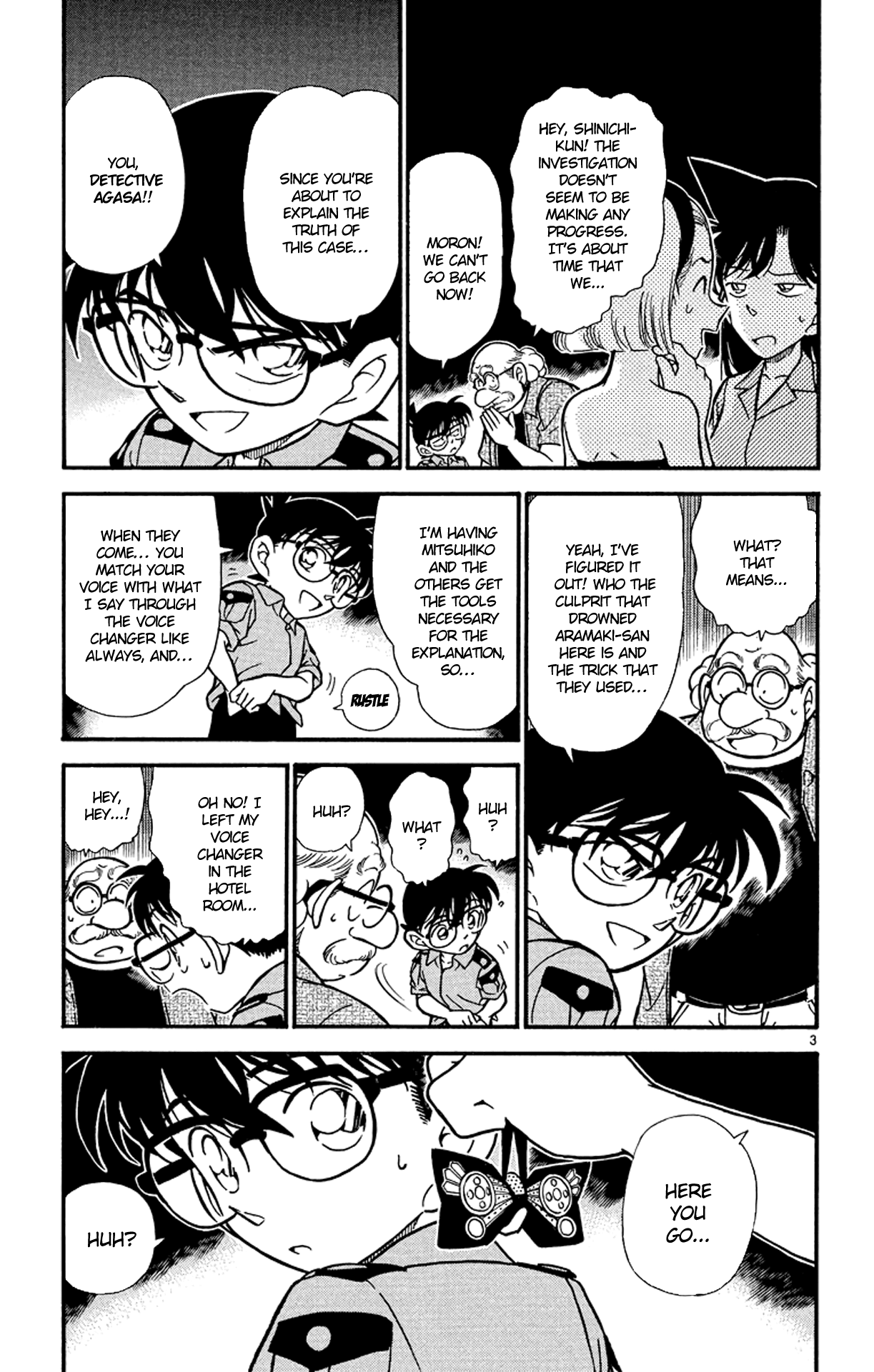 Detective Conan Chapter 313 page 4 - Chapter 313: A Brave Decision