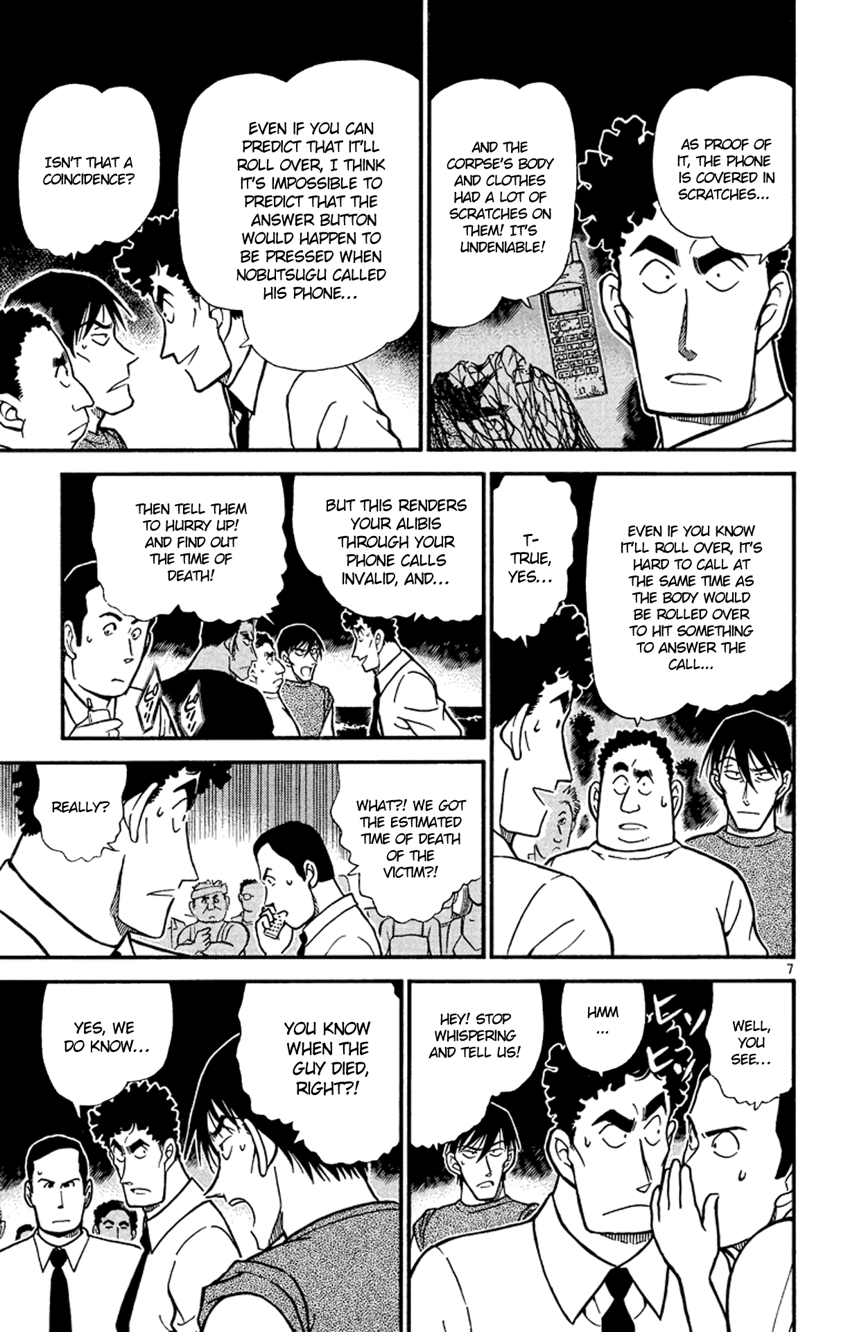 Detective Conan Chapter 313 page 8 - Chapter 313: A Brave Decision