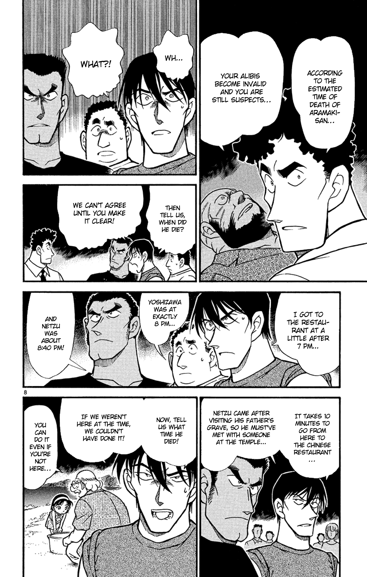 Detective Conan Chapter 313 page 9 - Chapter 313: A Brave Decision