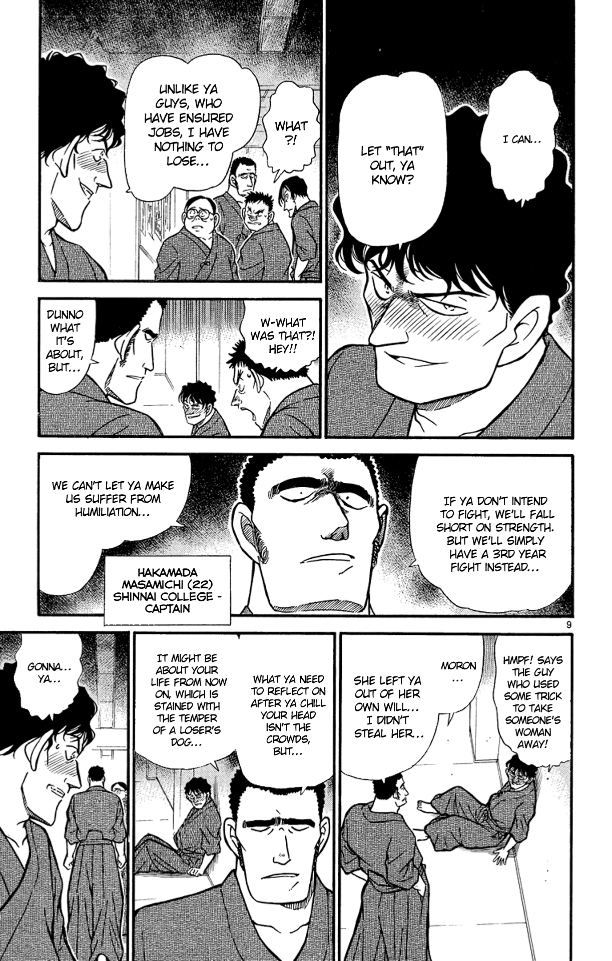 Detective Conan Chapter 314 page 10 - Chapter 314: The Naniwa Swordsman