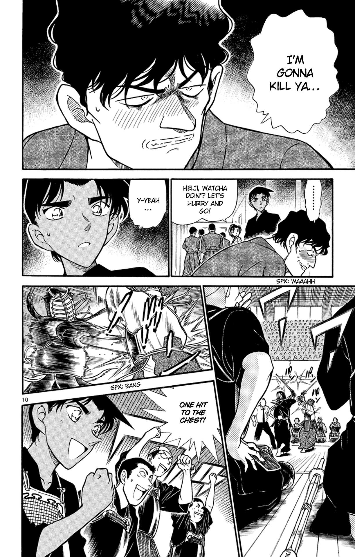 Detective Conan Chapter 314 page 11 - Chapter 314: The Naniwa Swordsman