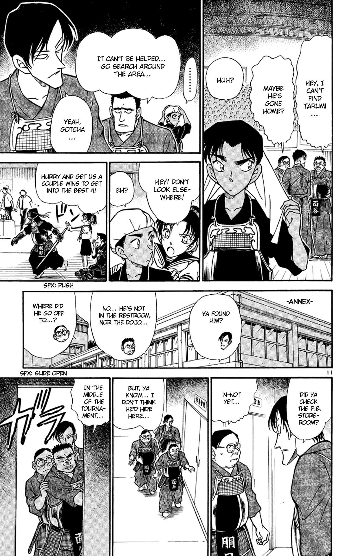 Detective Conan Chapter 314 page 12 - Chapter 314: The Naniwa Swordsman