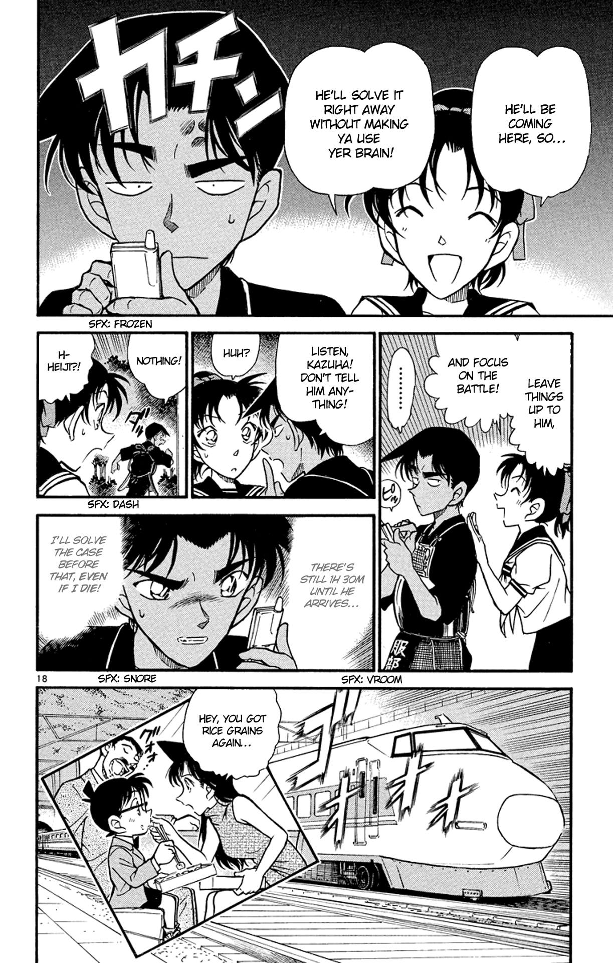 Detective Conan Chapter 314 page 19 - Chapter 314: The Naniwa Swordsman