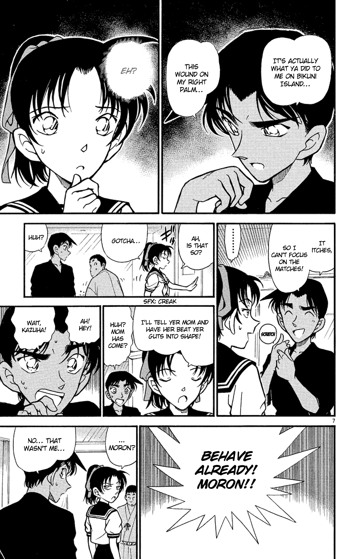 Detective Conan Chapter 314 page 8 - Chapter 314: The Naniwa Swordsman