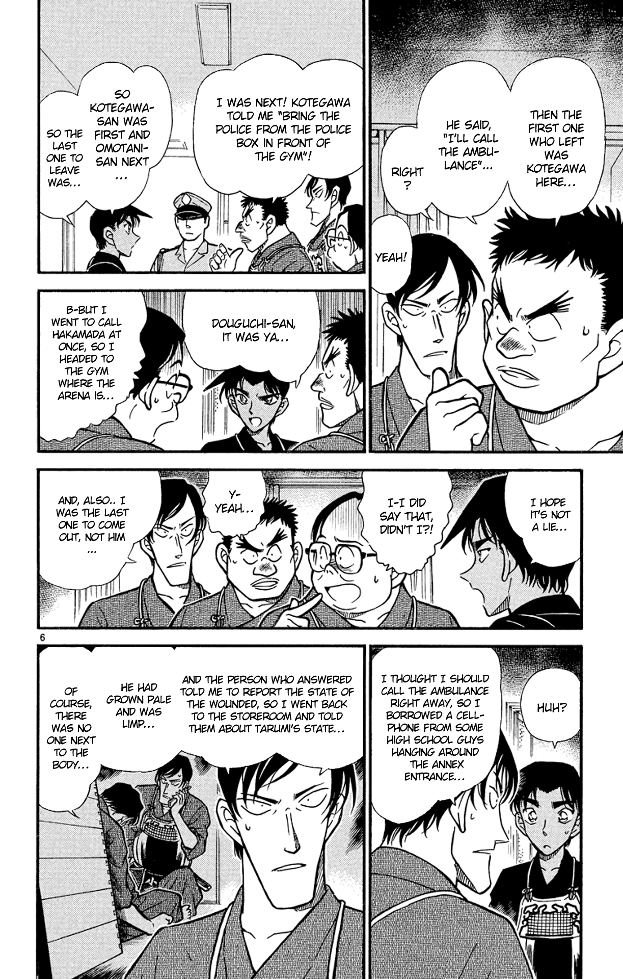 Detective Conan Chapter 315 page 7 - Chapter 315: The Moving Swordsman