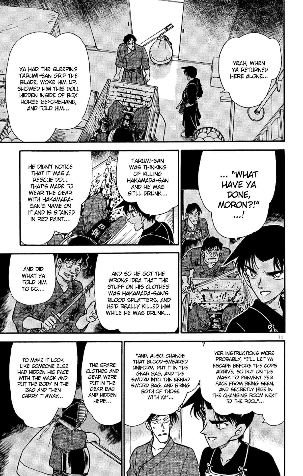 Detective Conan Chapter 316 page 12 - Chapter 316: The Punishing Swordsman