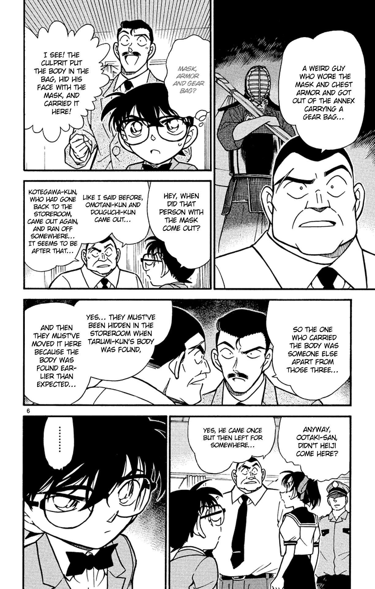 Detective Conan Chapter 316 page 7 - Chapter 316: The Punishing Swordsman