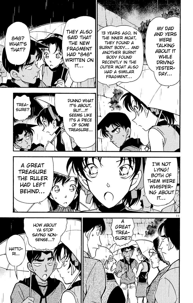 Detective Conan Chapter 318 page 12 - Chapter 318: The Ruler's Treasure