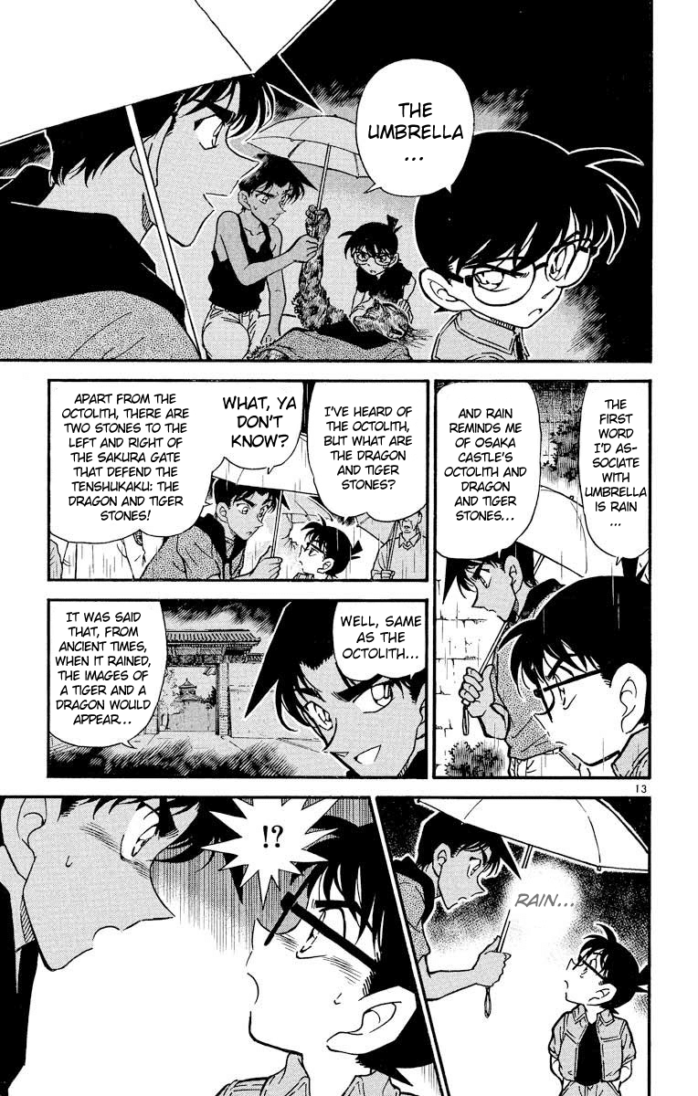 Detective Conan Chapter 318 page 14 - Chapter 318: The Ruler's Treasure