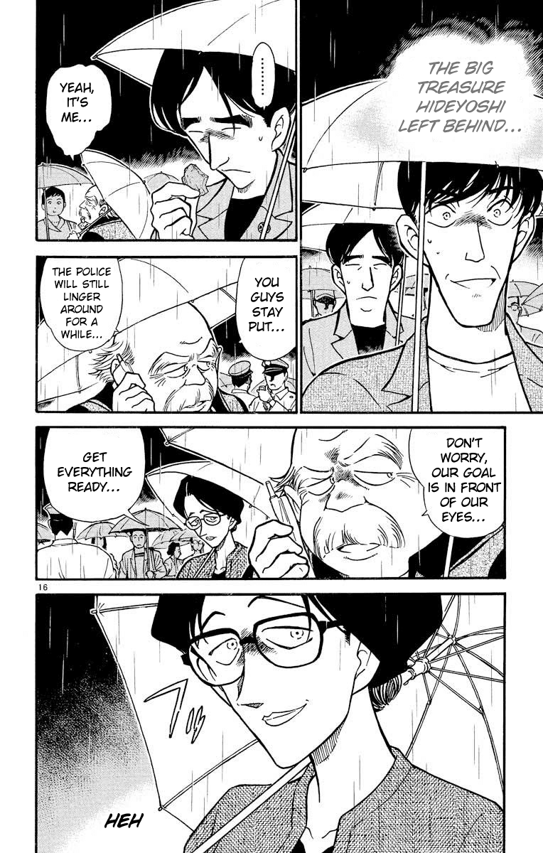 Detective Conan Chapter 318 page 17 - Chapter 318: The Ruler's Treasure