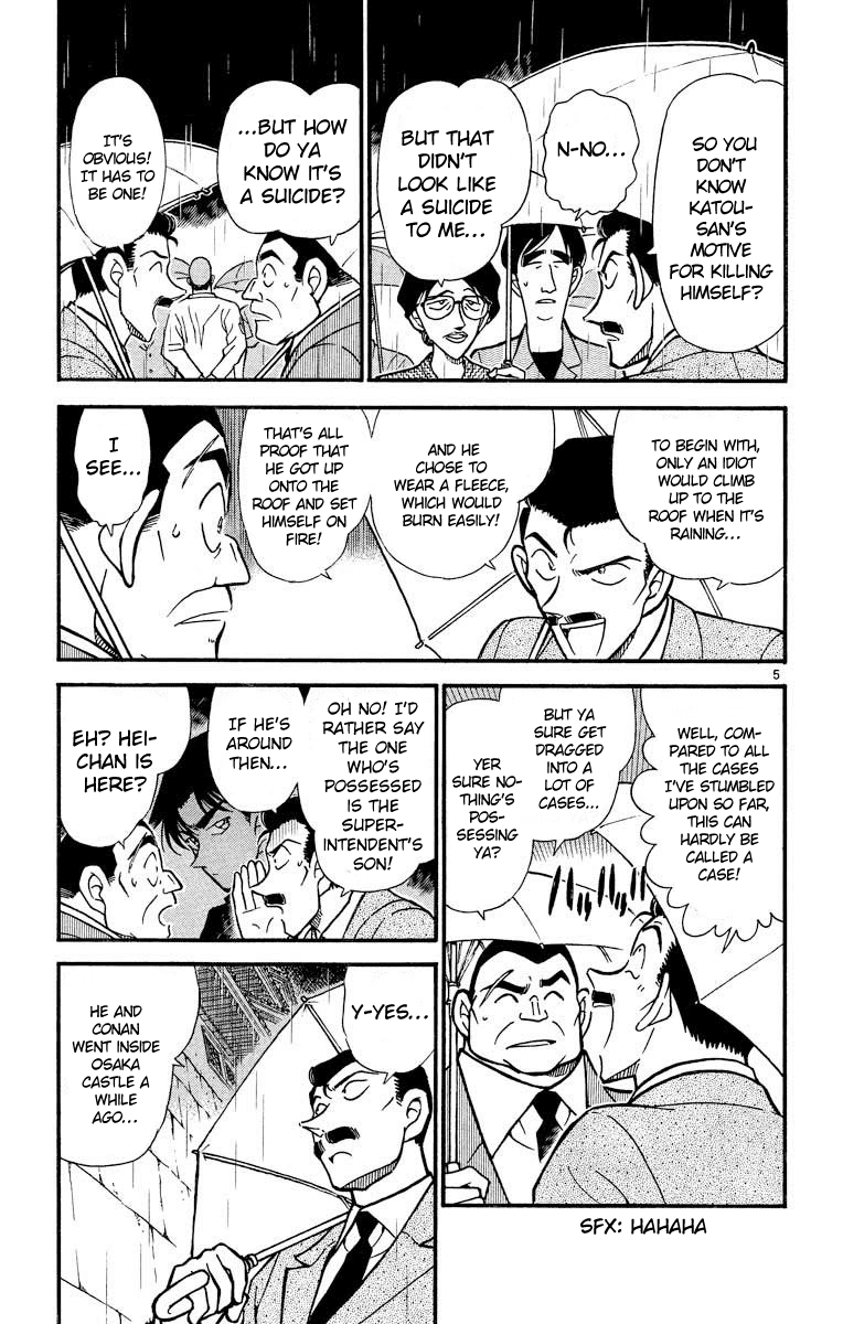 Detective Conan Chapter 318 page 6 - Chapter 318: The Ruler's Treasure