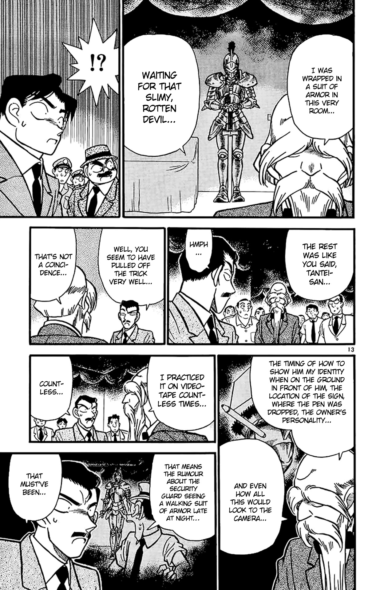 Detective Conan Chapter 32 page 14 - Chapter 32: The Pen That Cannot Write