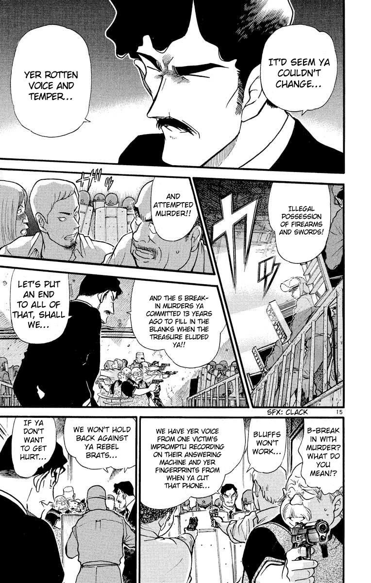 Detective Conan Chapter 321 page 16 - Chapter 321: The Sad Tiger Scroll