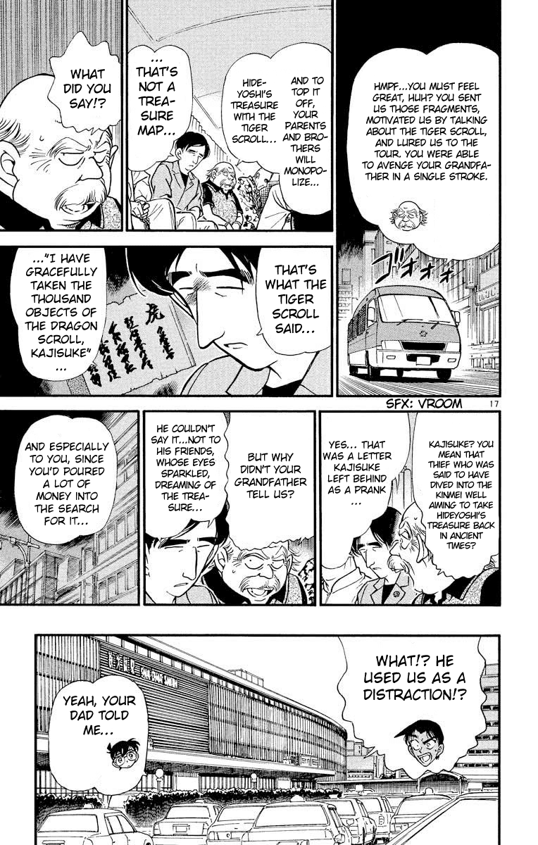 Detective Conan Chapter 321 page 18 - Chapter 321: The Sad Tiger Scroll