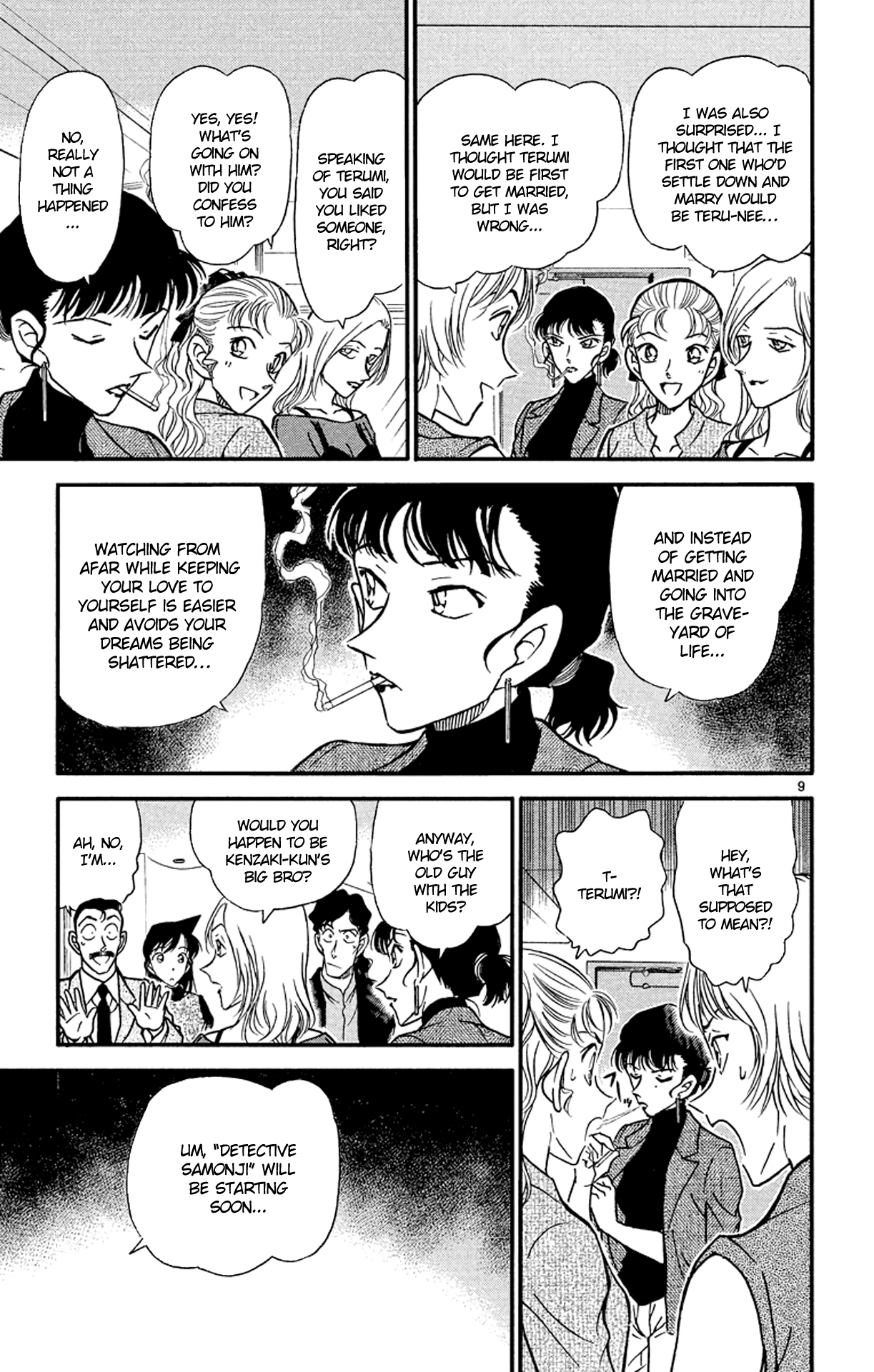 Detective Conan Chapter 322 page 10 - Chapter 322: A Long-Awaited Gathering