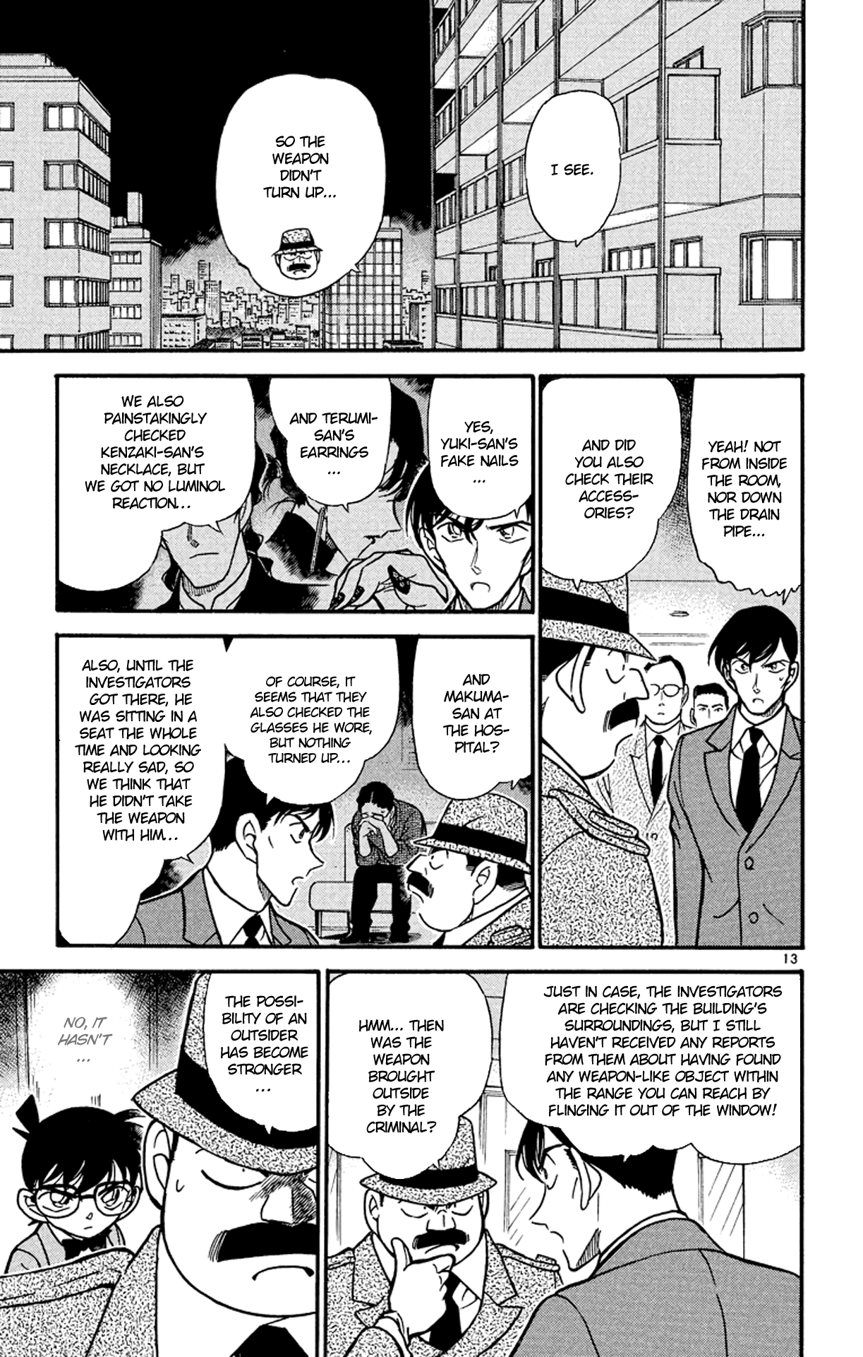 Detective Conan Chapter 323 page 14 - Chapter 323: The Idols' Secret