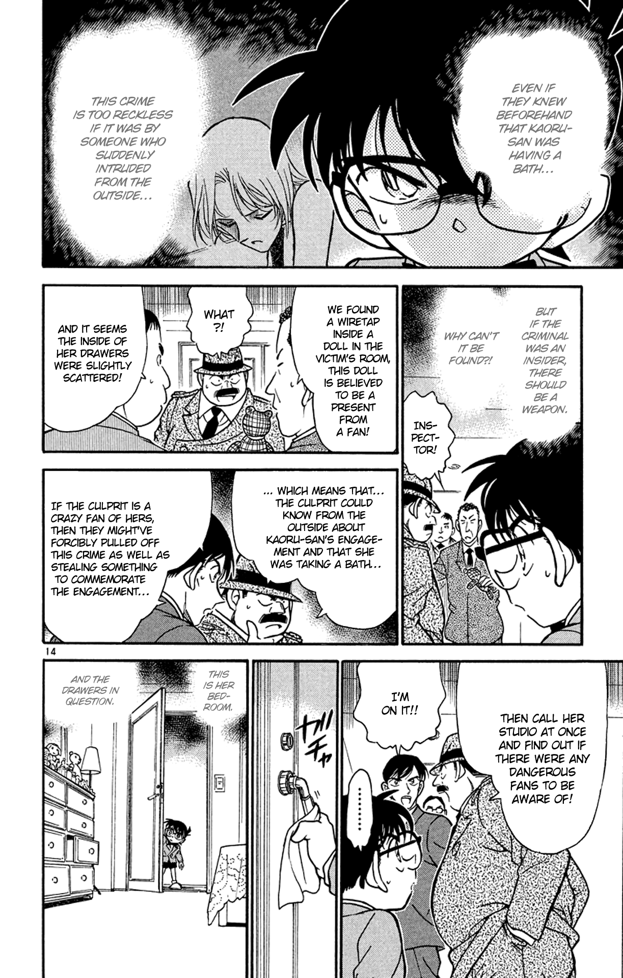 Detective Conan Chapter 323 page 15 - Chapter 323: The Idols' Secret
