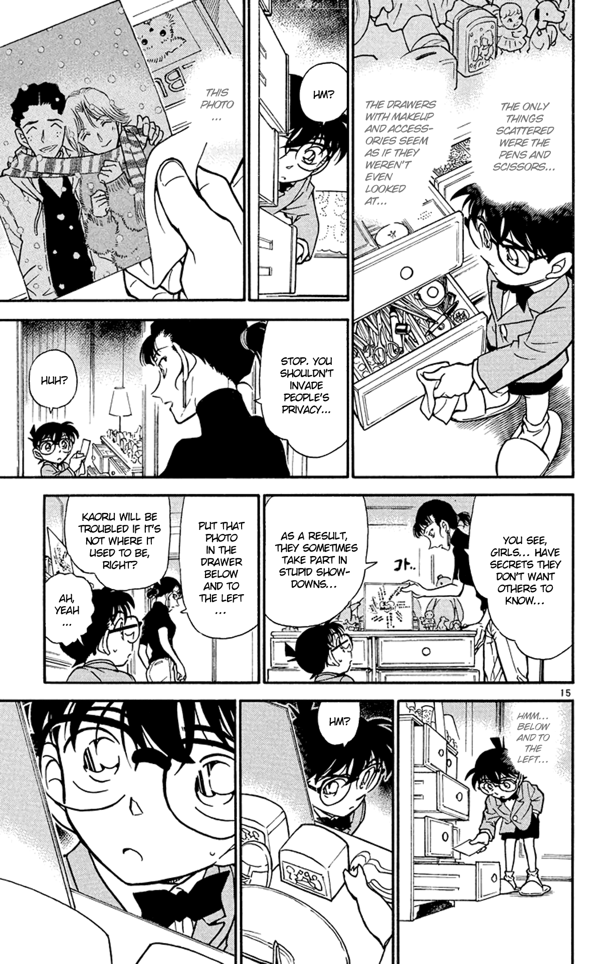 Detective Conan Chapter 323 page 16 - Chapter 323: The Idols' Secret