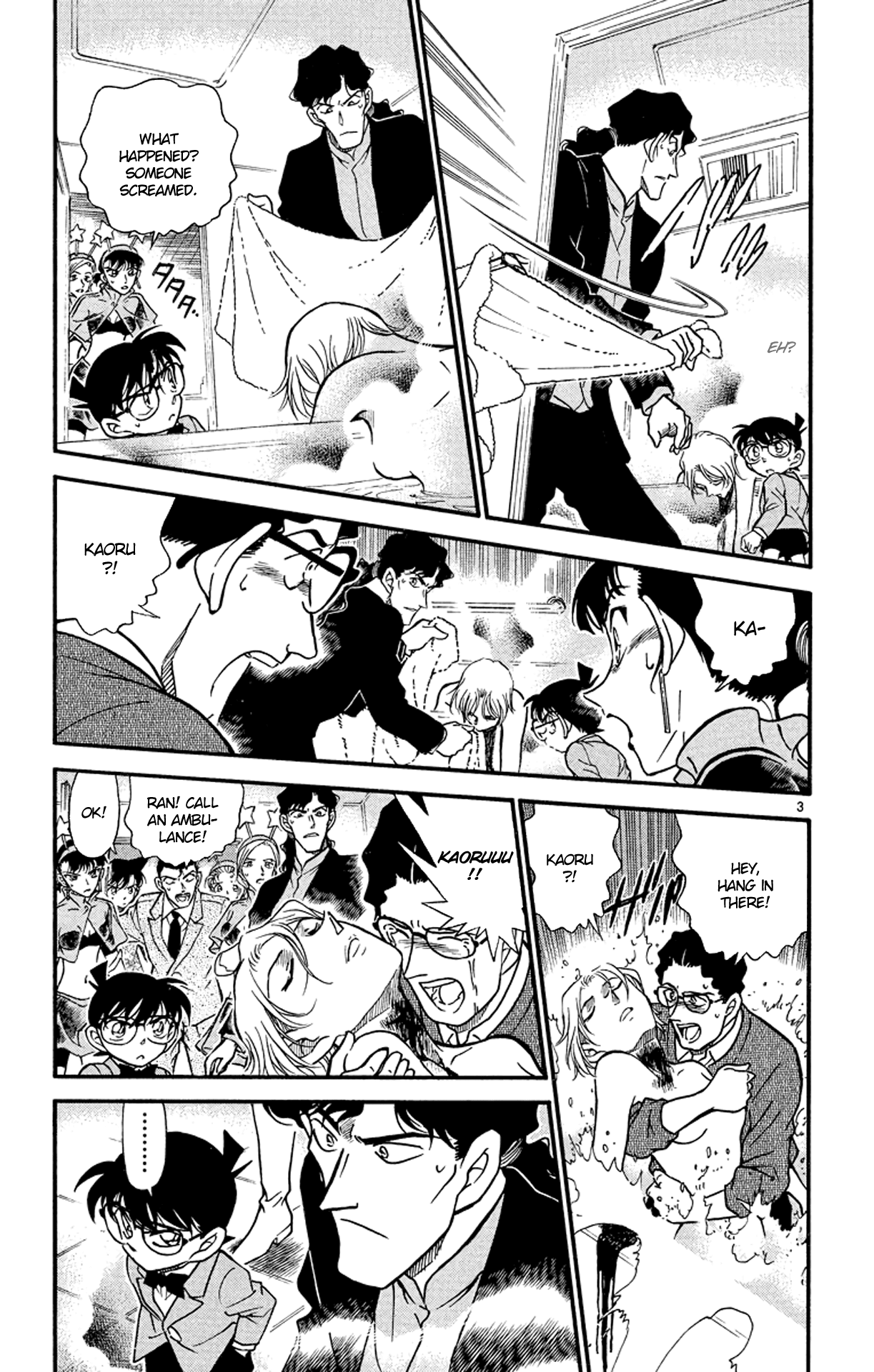 Detective Conan Chapter 323 page 4 - Chapter 323: The Idols' Secret