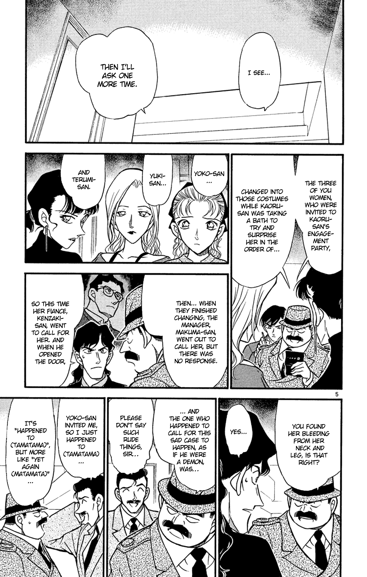 Detective Conan Chapter 323 page 6 - Chapter 323: The Idols' Secret