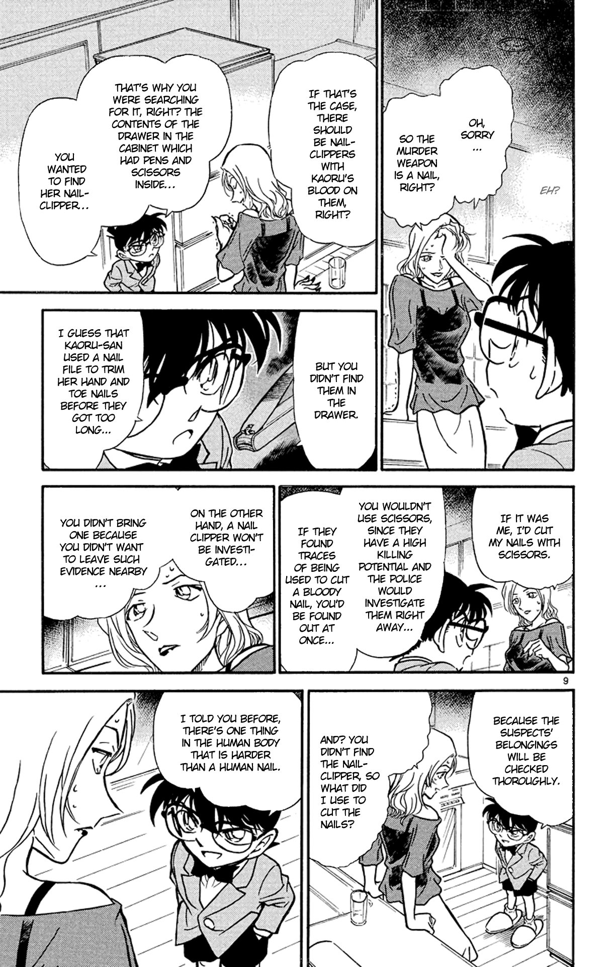 Detective Conan Chapter 324 page 10 - Chapter 324: The Idols' Misunderstanding